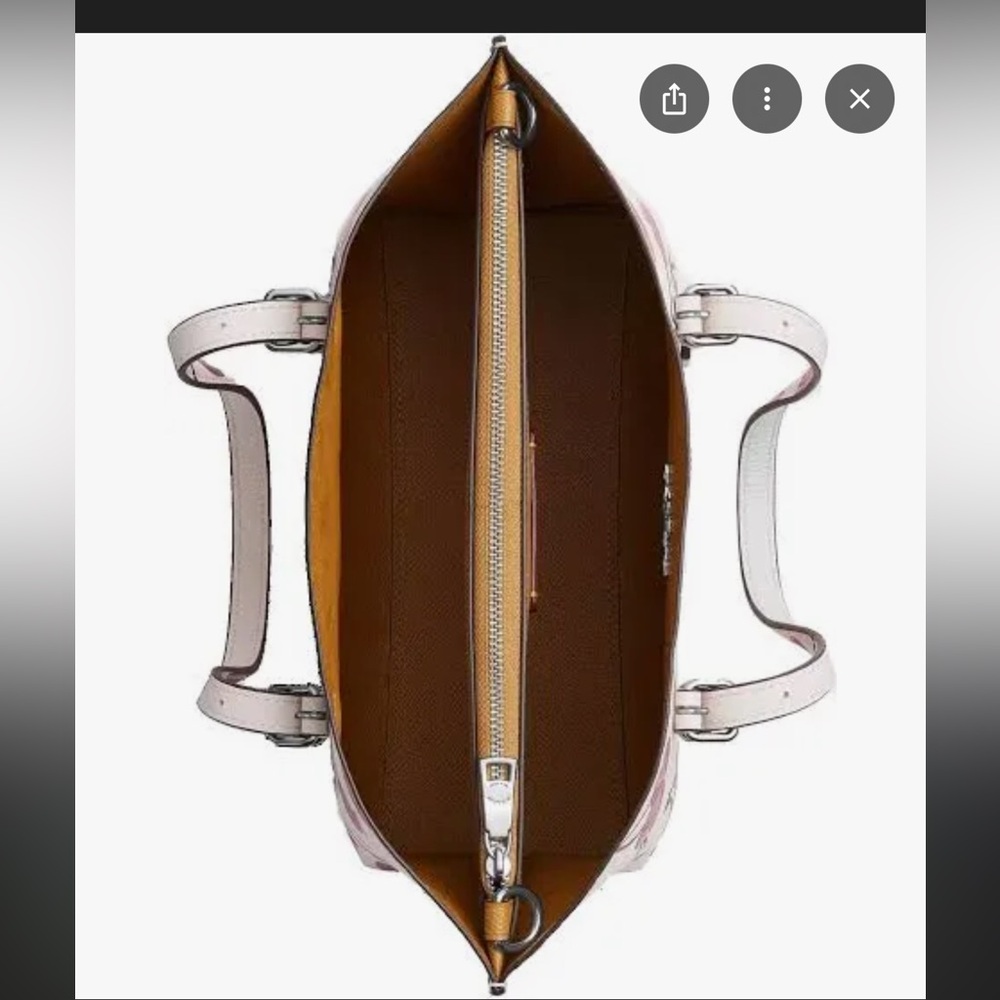 MOLLIE TOTE BAG 25 WITH CHERRY PRINT
Color: SV/Chalk Multi - Picture 10 of 16